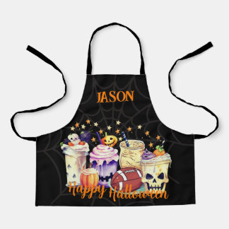 Personalised Spooky for Sports Fans Halloween kids Apron