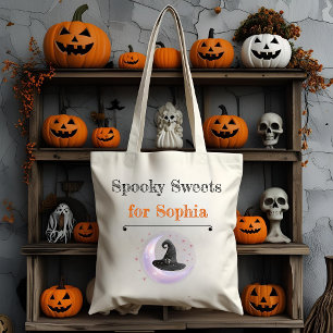 Personalised Spooky Sweets for Kids – Halloween  Tote Bag