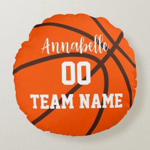 Personalised Sport Ball Round Cushion