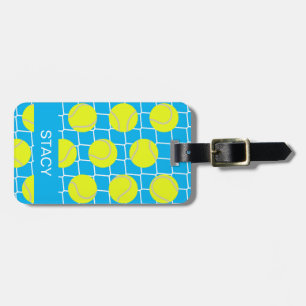 Personalised Sport Tennis balls Luggage Tag