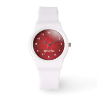 Personalised Sporting Red Design