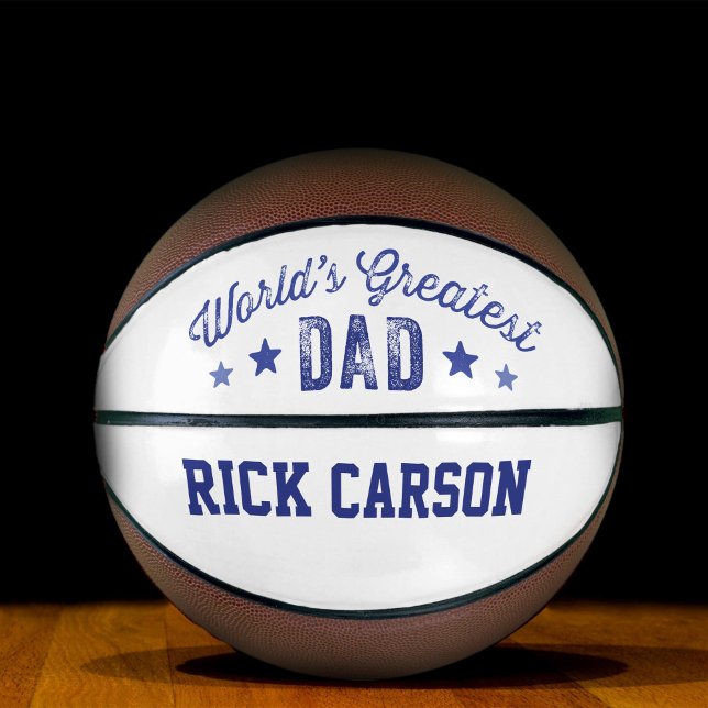 Personalised Sports Ball World's Greatest Dad Basketball (Creator Uploaded)