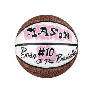 Personalised Sports Kid Design Mini Basketball