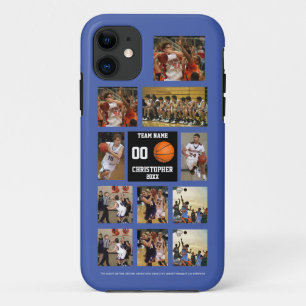 Personalised Sports Simple iPhone 11 Case