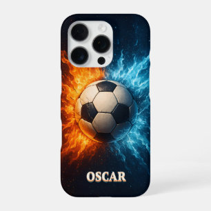 Personalised Sports/Soccer iPhone 16 Pro Case