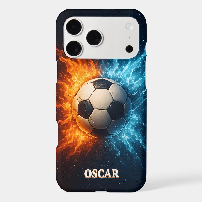 Personalised Sports/Soccer iPhone 17 Pro Max Case (Back)