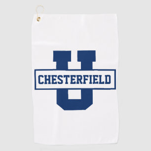 Personalised sports team monogram template golf towel