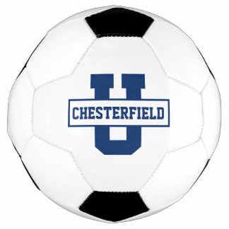 Personalised sports team monogram template soccer ball