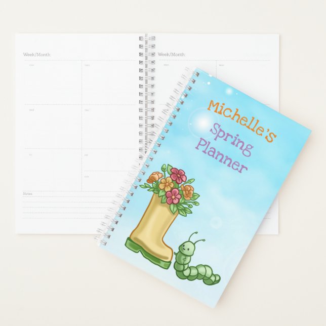 Personalised Spring Planner (Display)