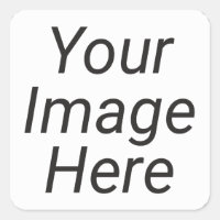 Personalised Square Sticker