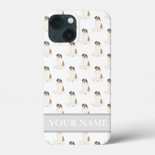 Personalised St. Bernard Dog iPhone 13 Mini Case