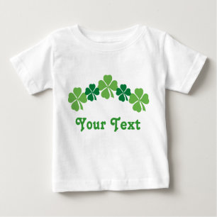 Personalised St Patricks Day Baby Tee