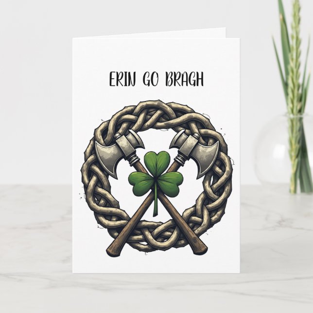 Personalised St. Patrick's Day Card (Front)