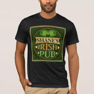 Personalised St. Patrick's Day Irish Pub T-Shirt