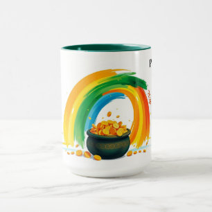 Personalised St. Patrick's Day Pot of Gold Mug