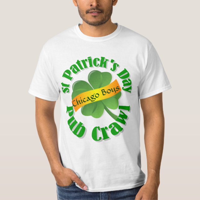 Personalised St Patrick's day T-Shirt (Front)