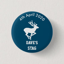 Personalised Stag Night Badge