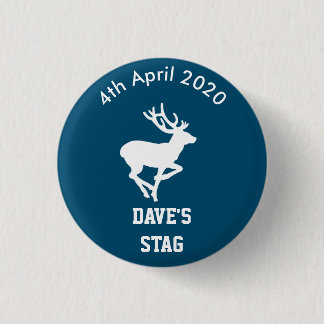 Personalised Stag Night Badge