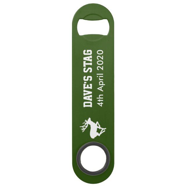 Personalised Stag Night Barblade (Front)