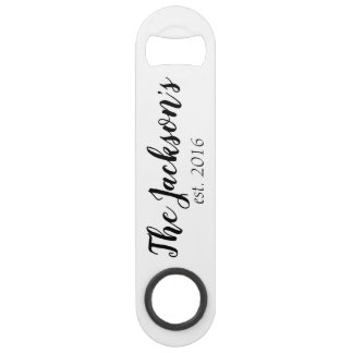 Personalised Stainless Steel Bottle Opener