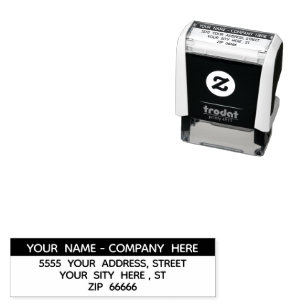 Personalised Stamp with Your Name Return Address