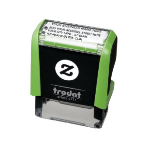 Personalised Stamp Your Address Self-inking Stamp