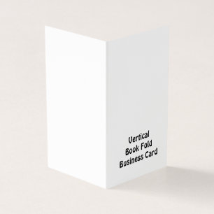 Personalised Standard Matte Folded Business Card