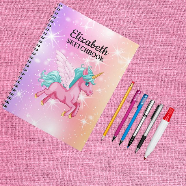Personalised stars Sketchbook Notebook (Creator Uploaded)