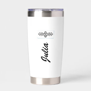 Personalised Stars Wedding Insulated Tumbler