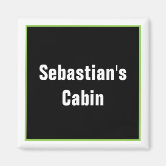 Personalised Stateroom Door Marker Magnet
