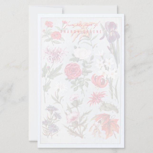 Personalised Stationery Template (Front)