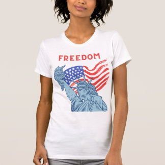 Personalised Statue Of Liberty T-shirt