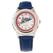 Personalised Steam Train Kids Learn to Tell Time