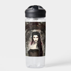Personalised Steampunk Fallen Angel   Dark Art  Water Bottle