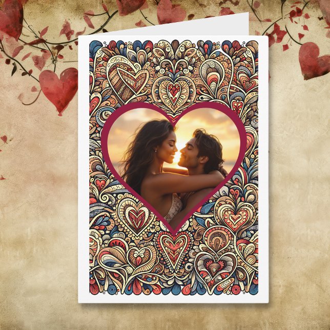 Personalised Steampunk Happy Anniversary Photo Card (Creator Uploaded)