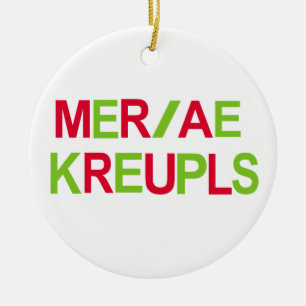 Personalised Steno Court Reporter Ceramic Tree Decoration