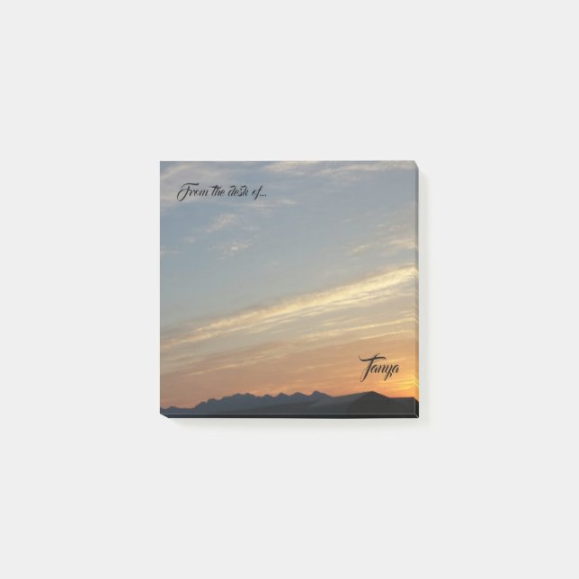 Personalised stick it notes (Front)