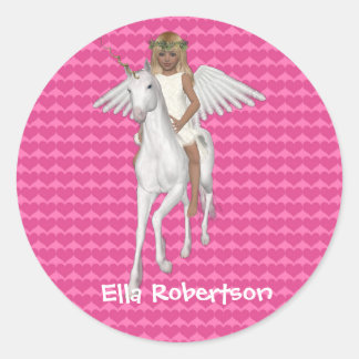 Personalised Sticker Unicorn Design