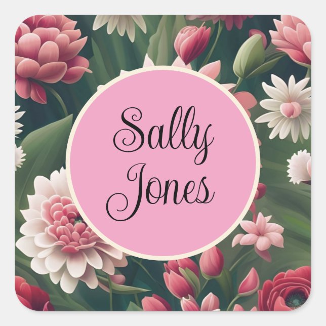 Personalised stickers  (Front)