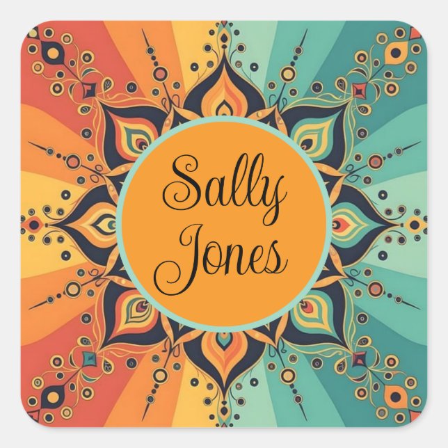 Personalised stickers  (Front)