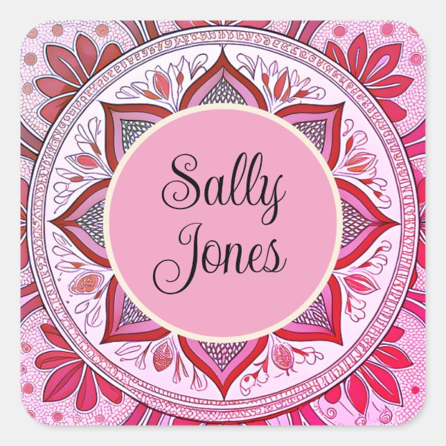 Personalised stickers  (Front)