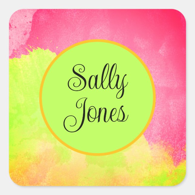 Personalised stickers (Front)