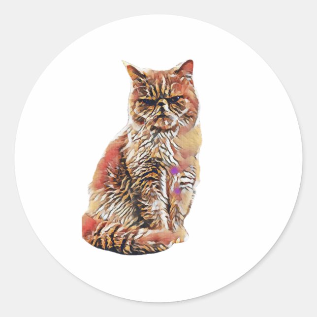 Personalised Stickers From Photo of Your Pet (Front)