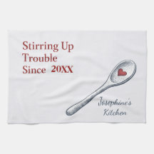 Personalised Stirring Up Trouble Since Funny Cute