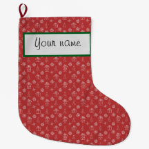 Personalised stocking for Christmas 