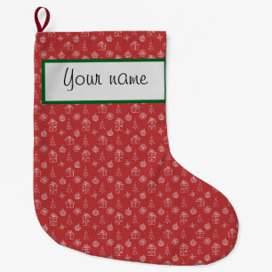 Personalised stocking for Christmas