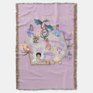 Personalised Story Book Throw Blanket