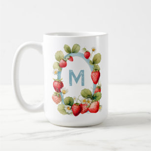 Personalised Strawberry Coffee Mug