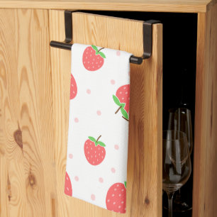 Personalised strawberry Kitchen Towels
