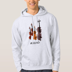 Personalised Strings Squad Music Hoodie